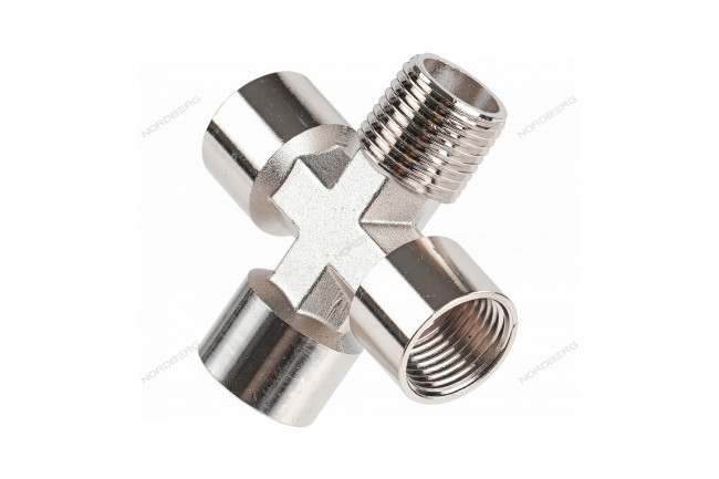 Переходник крест FFFМ1/2" ЦБ-0010502