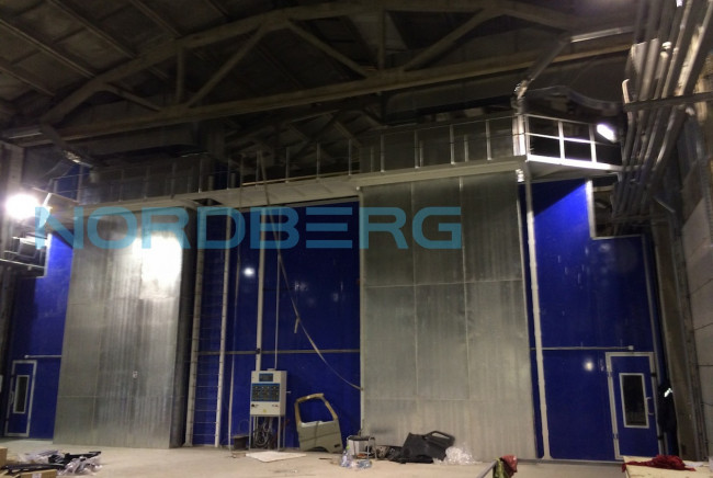 Окрасочно сушильная камера NORDBERG INDUSTRIAL 000007752 Окрасочно сушильная камера NORDBERG INDUSTRIAL 000007752