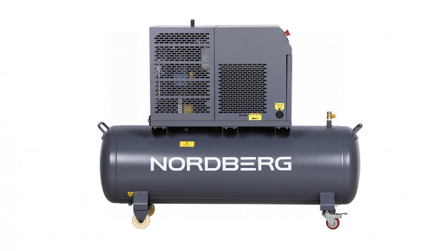 Компрессор винтовой, 5,5 кВт, 10 бар, 660 л/мин, ресивер 230 л, IP54 NORDBERG NCF7,5R 01-00013578 Компрессор винтовой, 5,5 кВт, 10 бар, 660 л/мин, ресивер 230 л, IP54 NORDBERG NCF7,5R 01-00013578