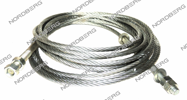 Трос NORDBERG для подъемников 4123A-4,5T и N4123-4,5 00-00017904 00-00017904