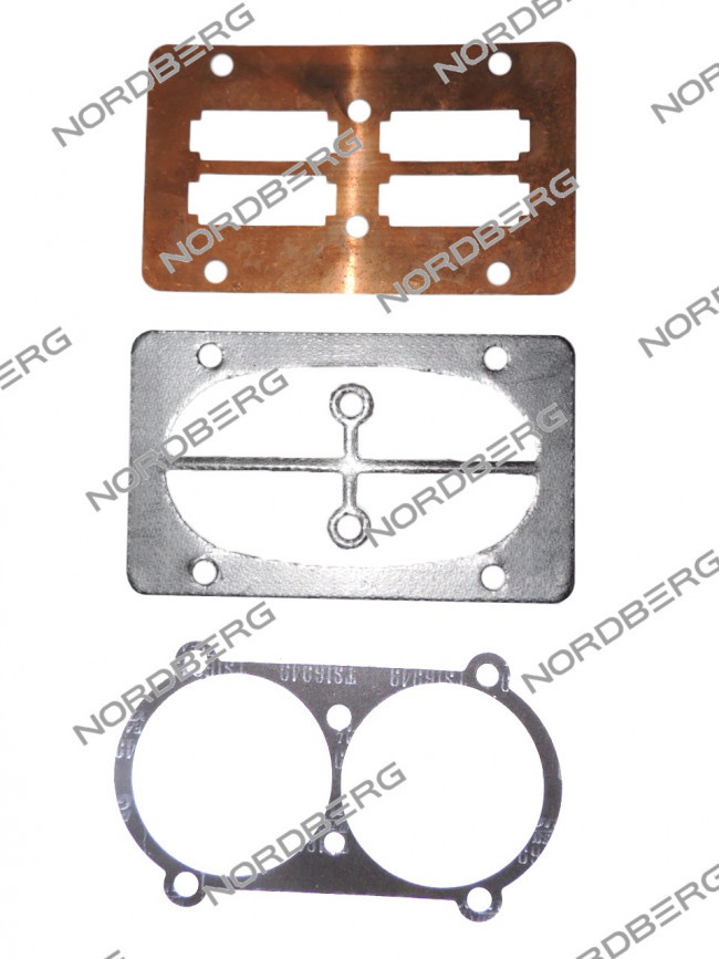 Прокладка клапанная в сборе для NCE810 и NCE1050 new NORDBERG NCE300#V-gasket(new) ЦБ-00012112