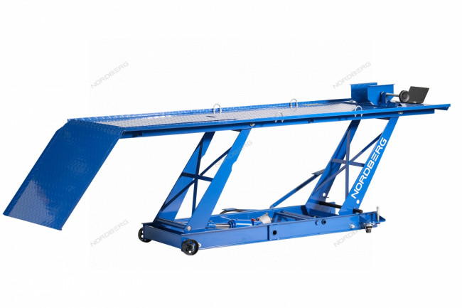 Подъемник для мотоциклов, 450 кг, с ножным и пневмоприводом NORDBERG N4M1 ЦБ-00007953 Подъемник для мотоциклов, 450 кг, с ножным и пневмоприводом NORDBERG N4M1 ЦБ-00007953