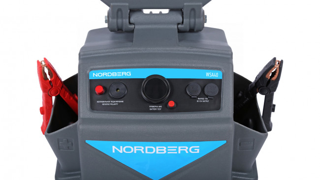 Пусковое устройство, мобильное 12/24 В, 2*28 А·ч NORDBERG WSA40 01-00008525 Пусковое устройство, мобильное 12/24 В, 2*28 А·ч NORDBERG WSA40 01-00008525