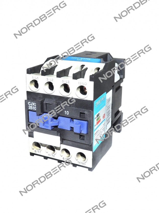 NORDBERG ЗАПЧАСТЬ КОНТАКТОР CJX2-2510(AC220V) для ОСК ЦБ-00008299