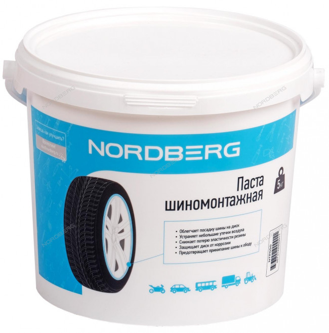 Паста монтажная 5 кг. NORDBERG NTP050 ПАСТАL20150