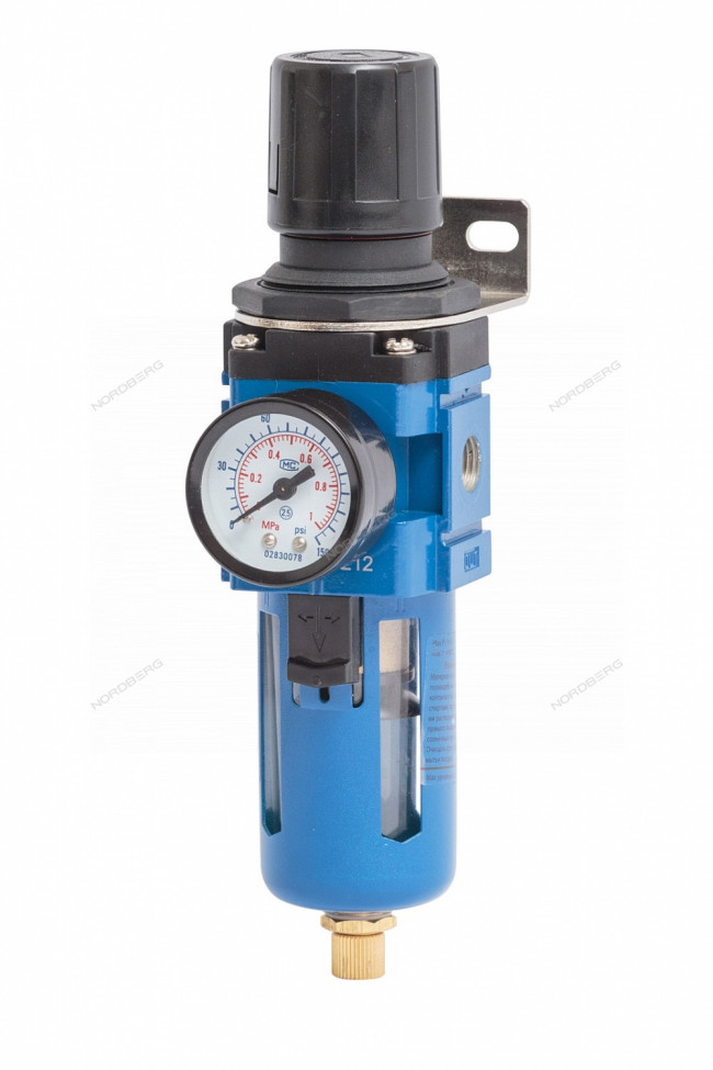 Воздушный фильтр с редуктором 1/4" NORDBERG NP8212 00-00018183