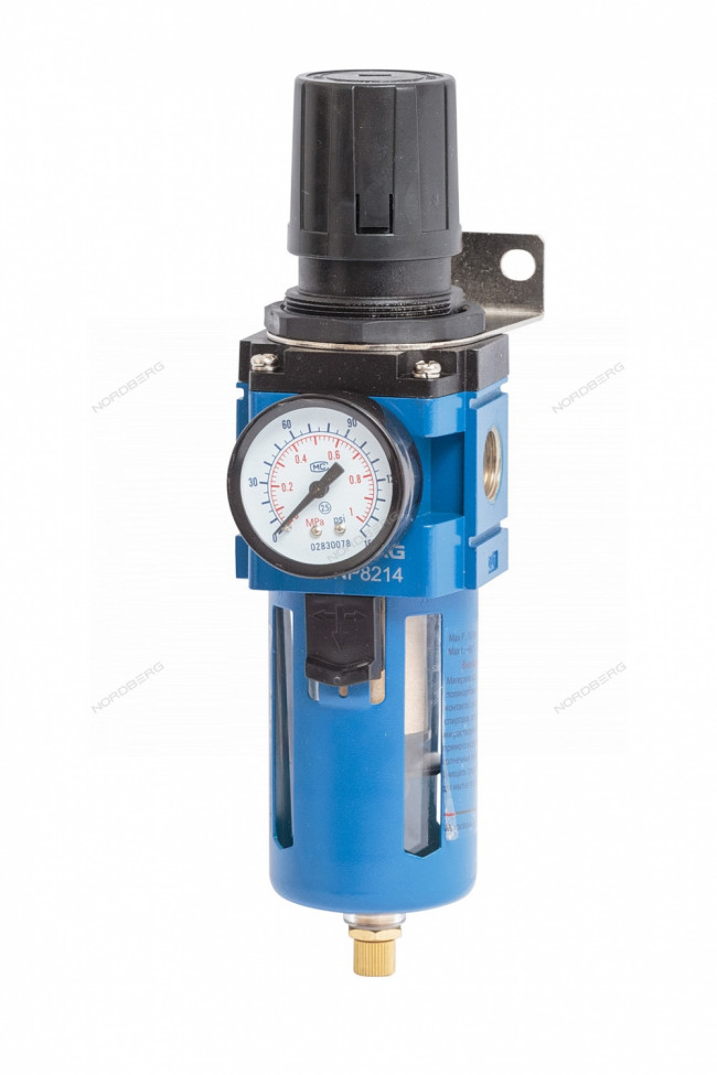 Воздушный фильтр с редуктором 1/2" NORDBERG NP8214 00-00018184