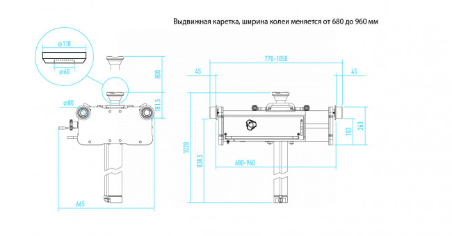 Домкрат пневмогидравлический ямный (канавный подъемник), 15 т NORDBERG N5015T 01-00001308 Домкрат пневмогидравлический ямный (канавный подъемник), 15 т NORDBERG N5015T 01-00001308