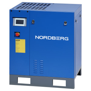Компрессор винтовой, 7,5 кВт, 13 бар, 800 л/мин, без ресивера NORDBERG NCC10_13 01-00019494 Компрессор винтовой, 7,5 кВт, 13 бар, 800 л/мин, без ресивера NORDBERG NCC10_13 01-00019494