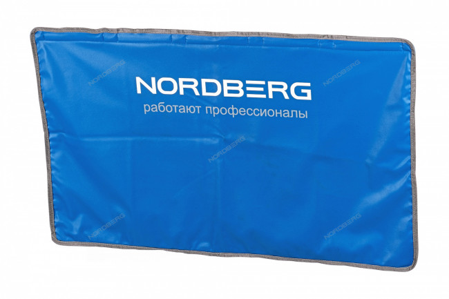 Накидка на крыло 110х65 прямоугольная без выреза с магнитом и подкладкой NORDBERG NN1R 01-00002639