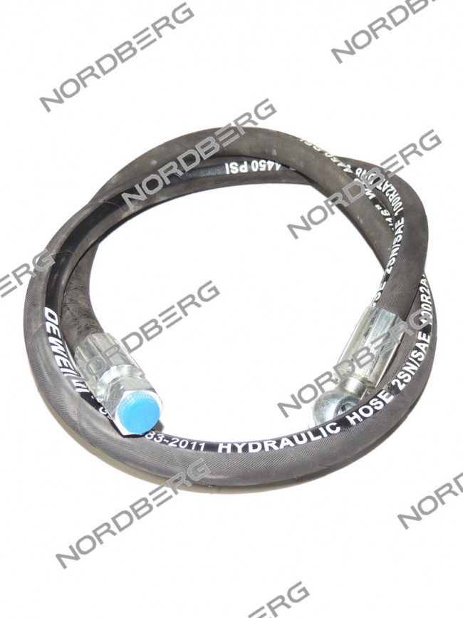 NORDBERG ЗАПЧАСТЬ ШЛАНГ короткий для подъемника N4120H-4T (new) ЦБ-00008016