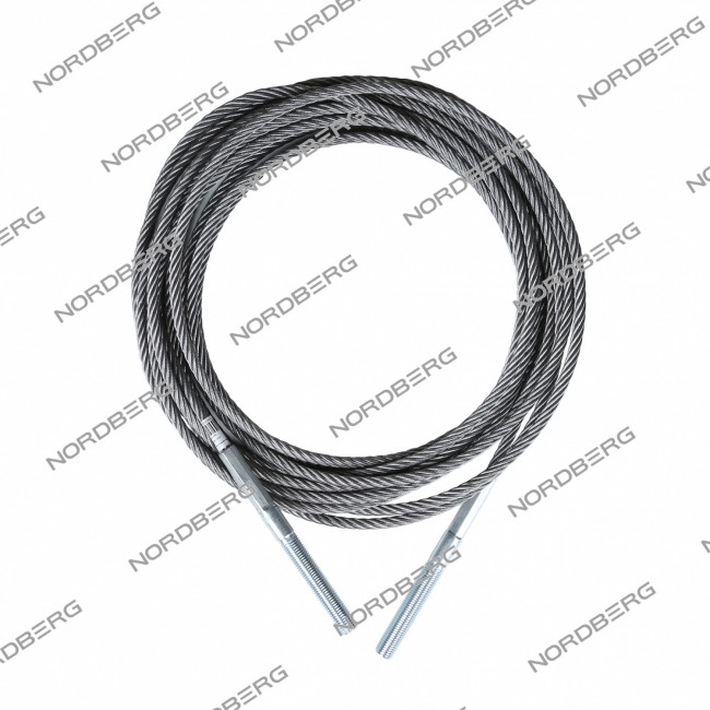 Трос для подъемника 4450 со шпилькой (1 шт) 13 235 мм NORDBERG 02-00009833 ЦБ-0009833 Трос для подъемника 4450 со шпилькой (1 шт) 13 235 мм NORDBERG 02-00009833 ЦБ-0009833
