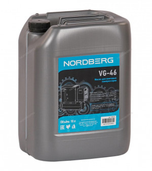 Масло компрессорное VG-46, 10 л NORDBERG NHA46S 01-00003674 Масло компрессорное VG-46, 10 л NORDBERG NHA46S 01-00003674
